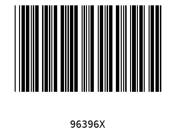 Bar code, type 39 96396