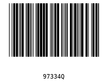 Bar code, type 39 97334