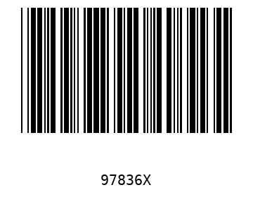 Bar code, type 39 97836