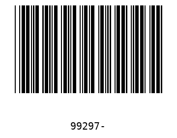 Bar code, type 39 99297