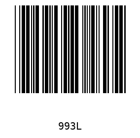 Bar code, type 39 993