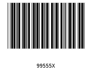 Bar code, type 39 99555