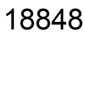 18848 number, meaning and properties - Number.academy