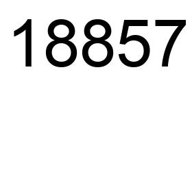 18857 number, meaning and properties - Number.academy